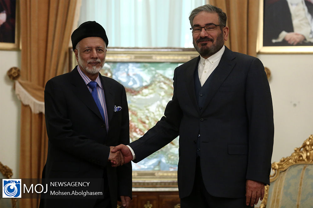 دیدار وزیر خارجه عمان با دبیر شورای عالی امنیت ملی