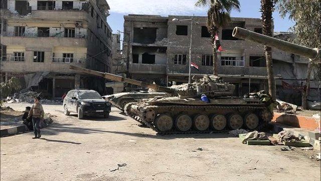 غوطه شرقی و دوما به کنترل ارتش سوریه درآمد