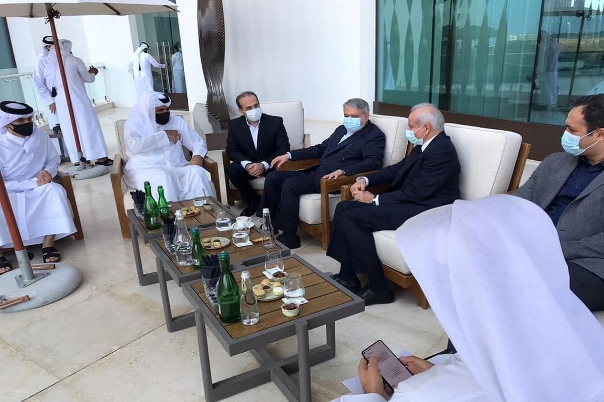 دیدار صالحی امیری با رئیس کمیته ملی المپیک قطر