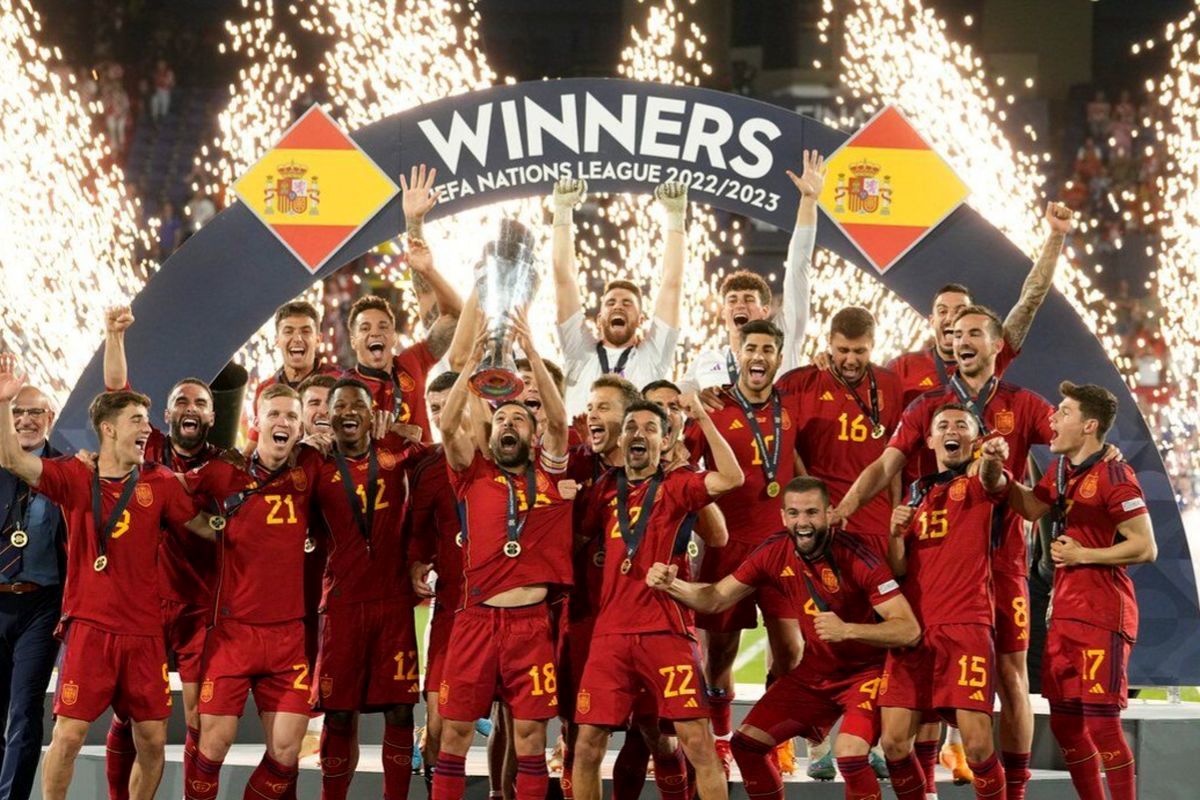 ماتادورهای اسپانیا فاتح جام اروپا