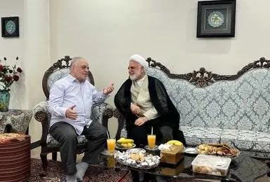 رئیس دستگاه قضا در منزل عزت‌الله مطهری حضور یافت
