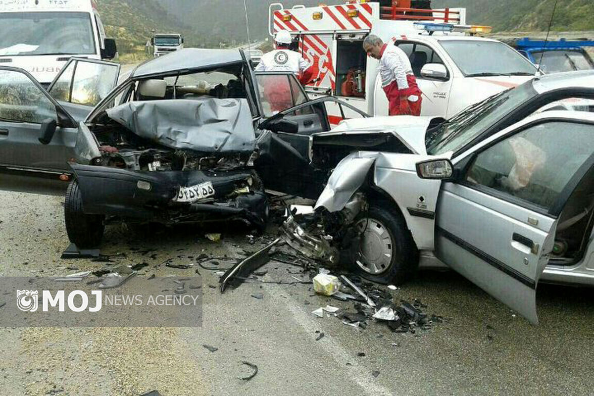 در دو روز گذشته ۴۵ نفر در معابر بر اثر حوادث فوت کردند و ۱۱۶۱ نفر هم مصدوم شدند + فیلم