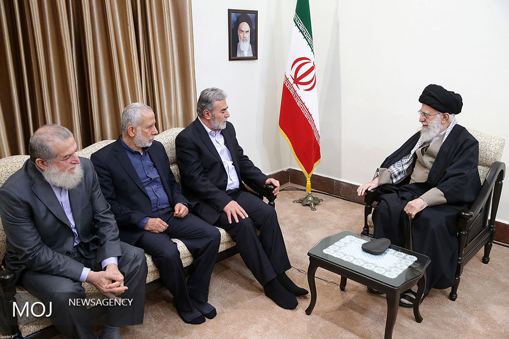 دیدار دبیر کل جنبش جهاد اسلامی فلسطین با مقام معظم رهبری