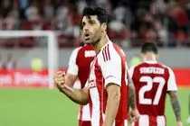 مهدی طارمی ستاره تعویضی سوپرلیگ یونان شد