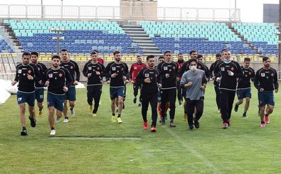 تمرین امروز پرسپولیس در ورزشگاه شهید کاظمی برگزار شد