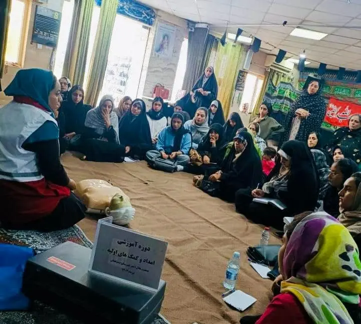 برگزاری ۱۷۰ دوره آموزشی برای توانمندسازی داوطلبان هلال‌احمر هرمزگان