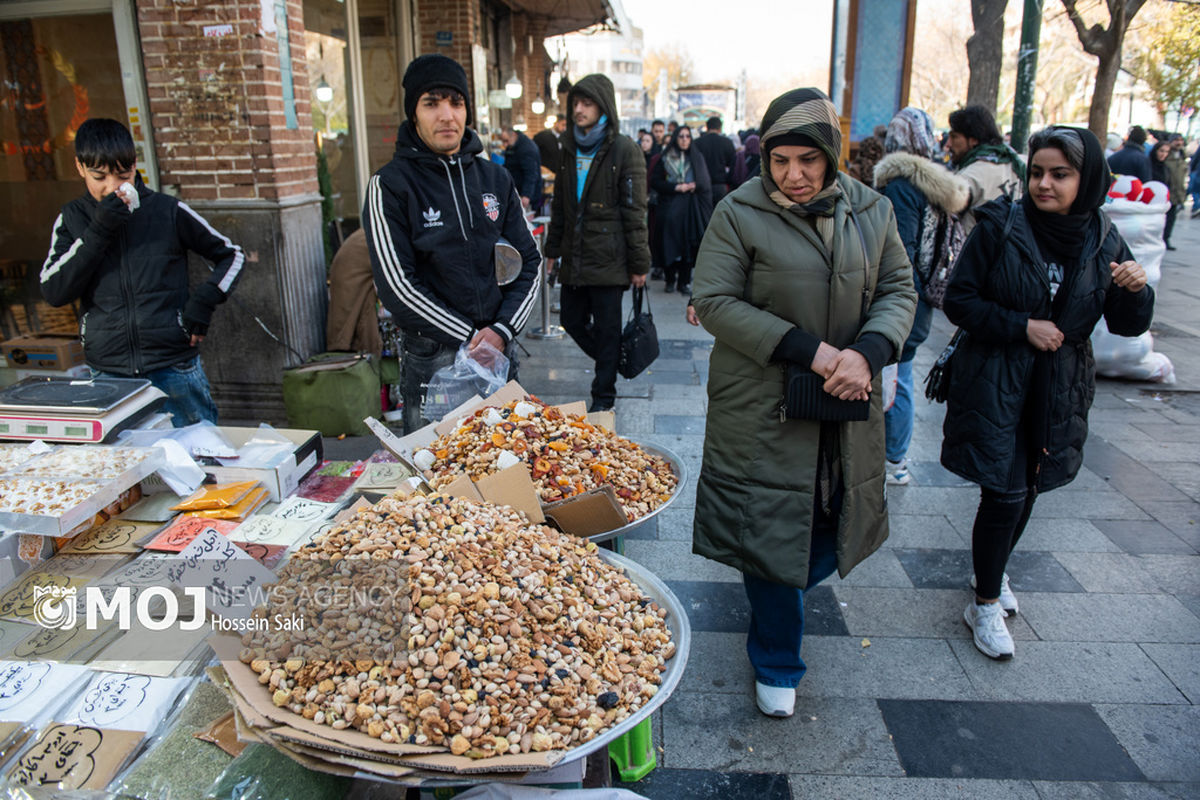 خرید آجیل در آستانه شب یلدا