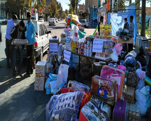 کمک 542 میلیون تومانی مردم گیلان به زلزله‌زدگان کرمانشاه 