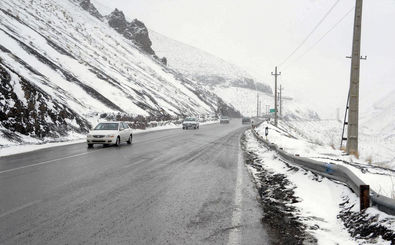 بارش برف 6 استان کشور را سفید پوش کرد