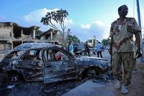 وقوع انفجار در نزدیک یک پایگاه نظامی در سومالی