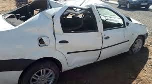 2 کشته و سه مصدوم در اثر  واژگونی یک خودرو ال 90 در نجف‌آباد