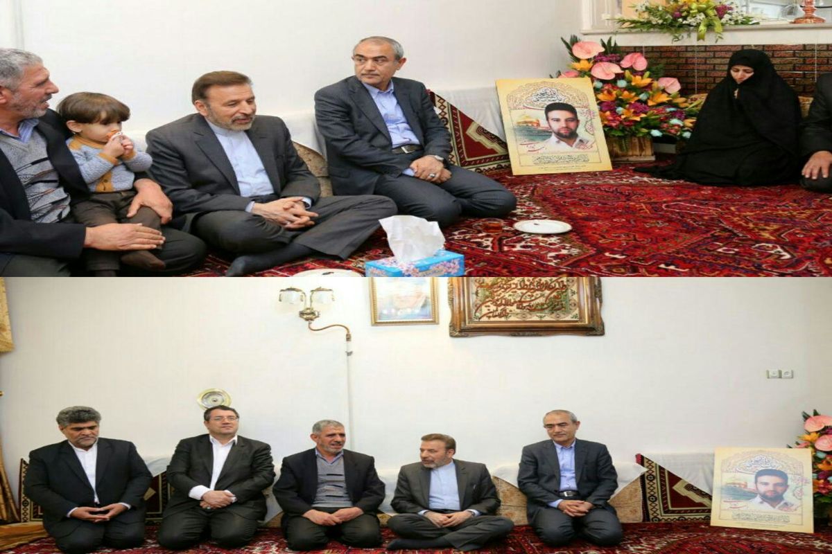 رئیس دفتر رئیس جمهور با خانواده شهید «زوار جنتی» دیدار کرد