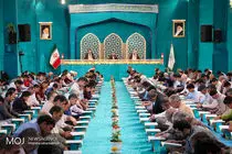 جزء خوانی قرآن کریم در در امامزاده ابراهیم اصفهان