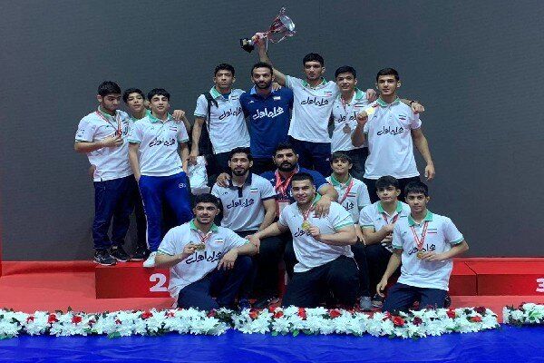 قهرمانی تیم ملی کشتی آزاد و فرنگی نوجوانان در جام پیروزی ترکیه 