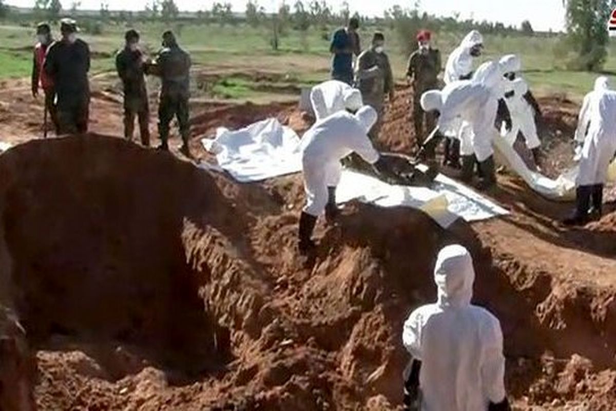 ۷ گور جمعی در بوکمال سوریه کشف شد/ مجهول الهویه بودن صدها جسد 