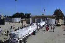 ۱۱۷ کامیون کمک‌های بشردوستانه وارد نوار غزه شدند