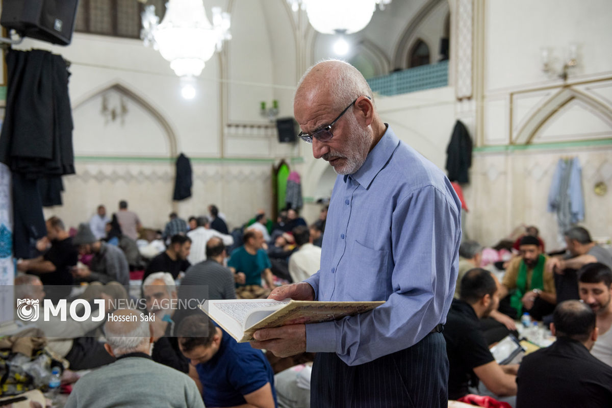 مراسم اعتکاف در حرم حضرت عبدالعظیم حسنی