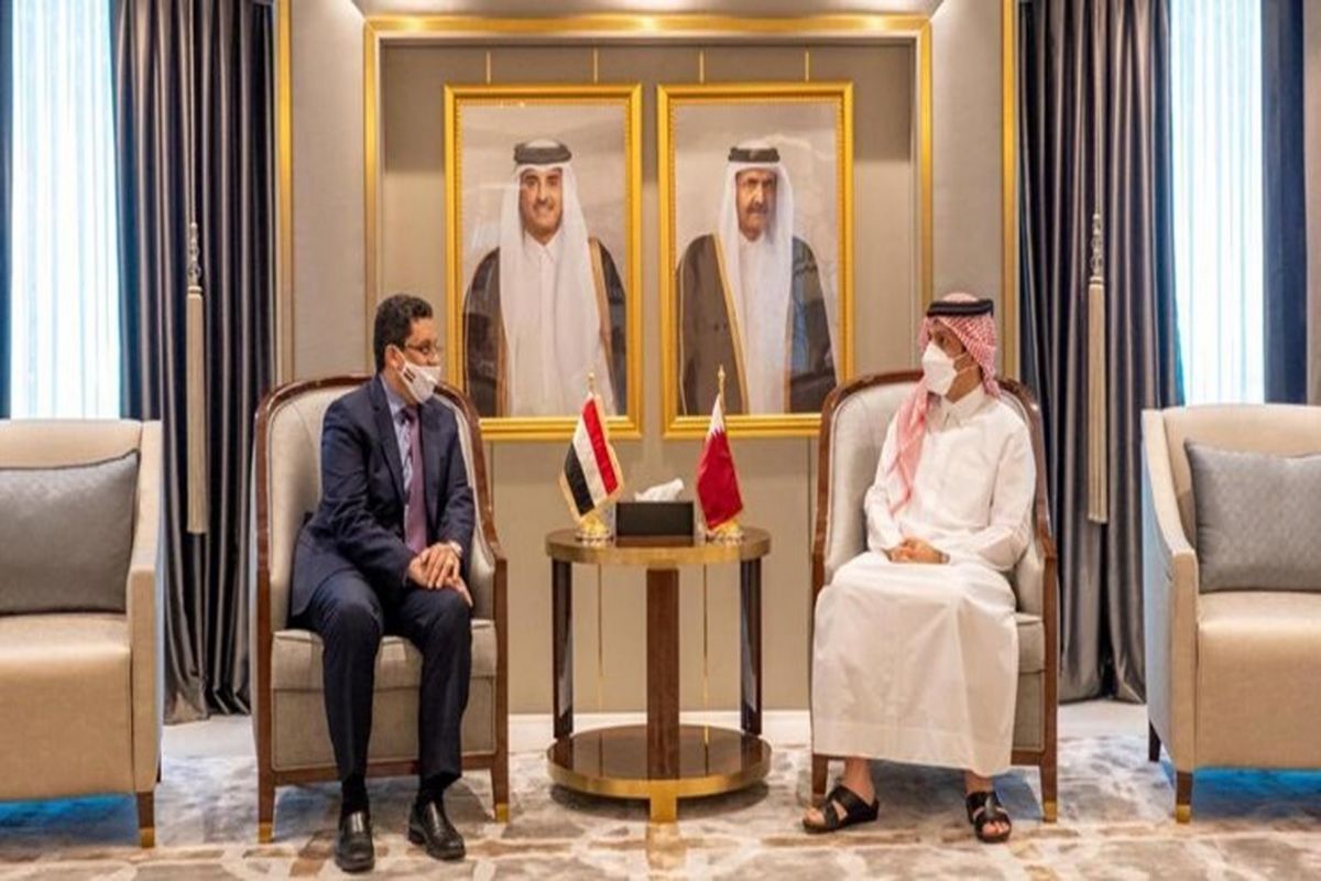 روابط دیپلماتیک دولت مستعفی یمن با قطر از سر گرفته شد