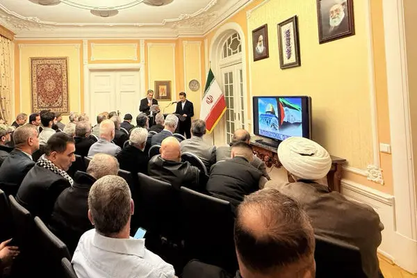 برگزاری مراسم گرامیداشت روز جهانی قدس در سفارت ایران در دانمارک