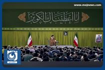 مدیحه‌سرایی امیر کرمانشاهی در دیدار مداحان اهل‌بیت با رهبر انقلاب + فیلم