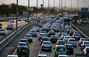  بزرگراه‌های تهران زیر بار ترافیکی سنگین
