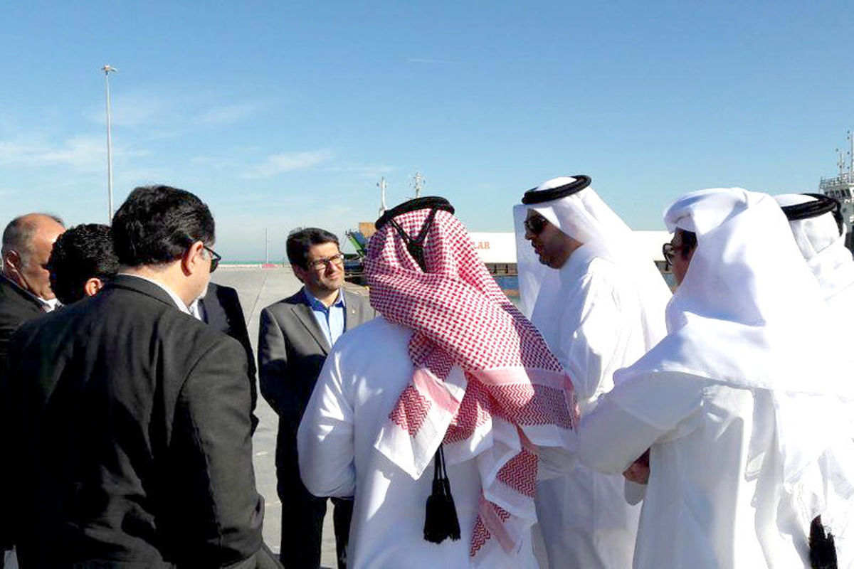رایزنی برای تسهیل تجارت دریایی بین ایران و قطر 