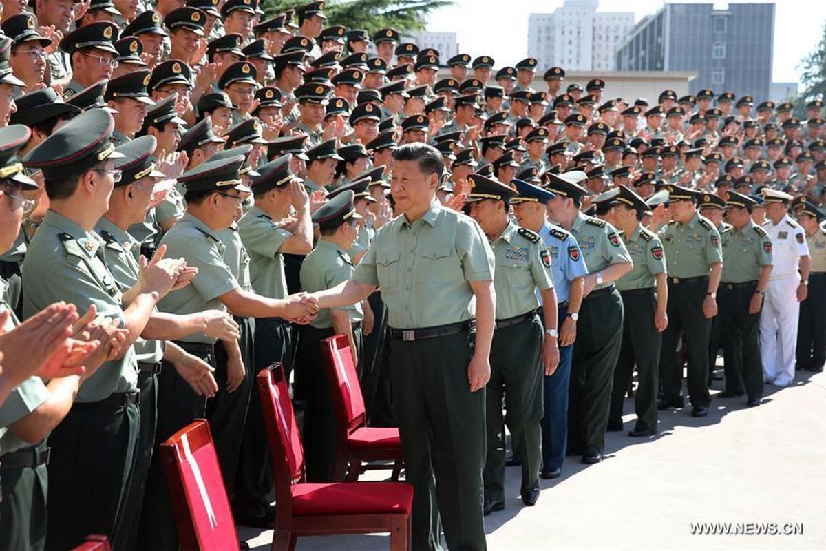 «شی جی پینگ» بر تشکیل یک ارتش حمایت راهبردی تاکید کرد