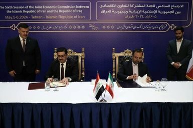 سند پایانی ششمین اجلاس کمیسیون مشترک همکاری‌های اقتصادی ایران و عراق امضا شد