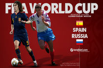 ترکیب اصلی تیم ملی فوتبال اسپانیا و روسیه مشخص شد