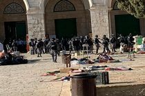 حمله شهرک‌نشین‌ها به نمازگزاران فلسطینی در مسجد الاقصی