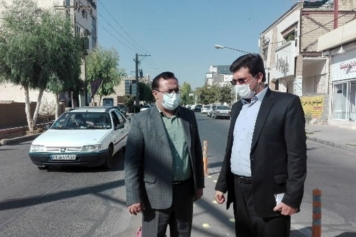 بازدید فرماندار یزد برای رفع مشکلات ترافیکی شهرستان یزد 