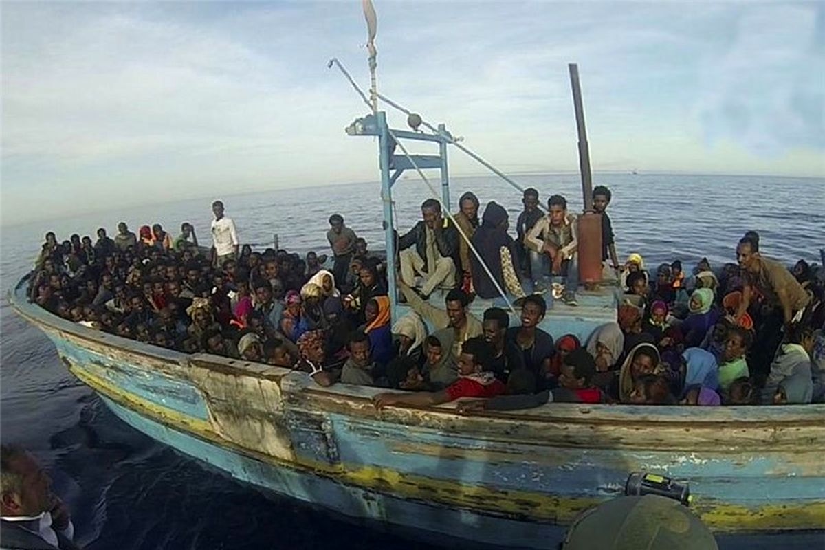 واژگونی مرگبار قایق پناهجویان در مدیترانه