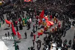 امدادگران هلال‌احمر در مراسم تاسوعا و عاشورا مستقر بودند