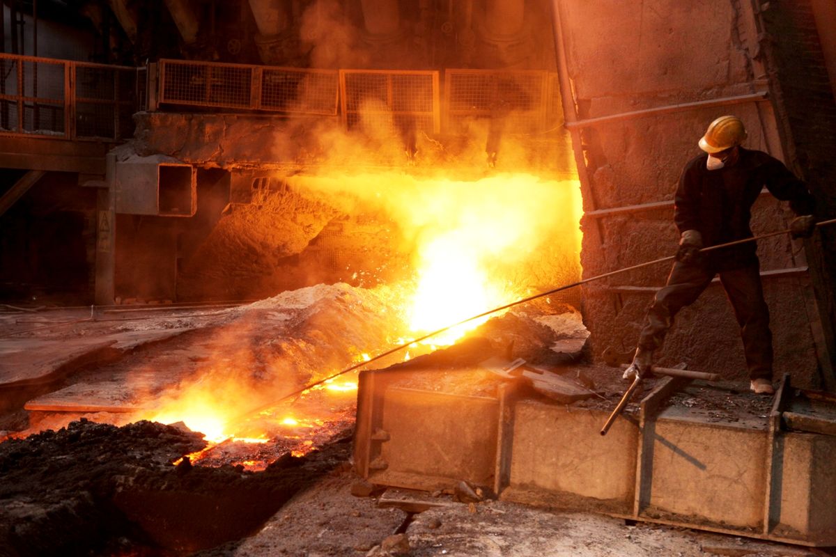 افزایش تولید با راه اندازی کوره بلند شماره یک در شرکت ذوب آهن