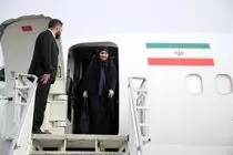 فرزانه صادق وارد کرمانشاه شد