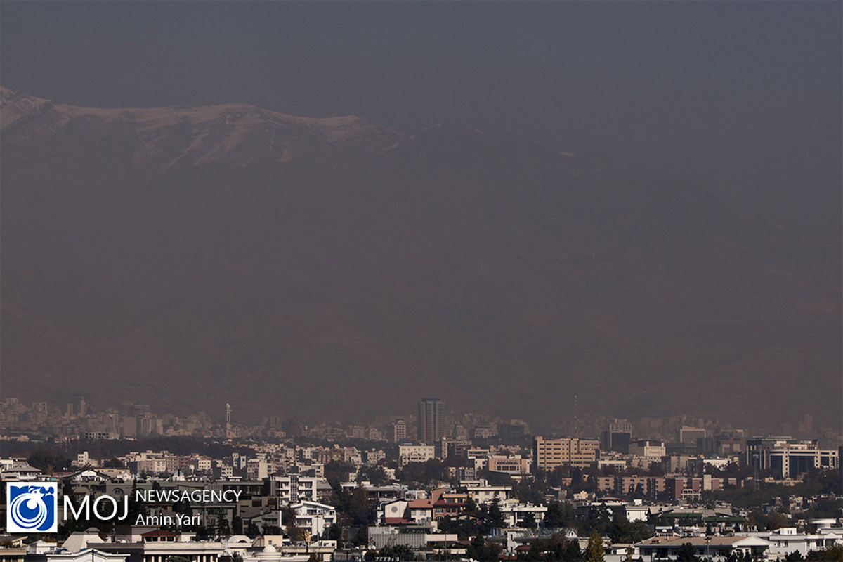 کیفیت هوای تهران ۱۲ دی ۹۹/ شاخص کیفیت هوا به ۱۵۳ رسید