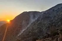 مهار دو آتش‌سوزی در مناطق سبزکوه و هلن طی ۲۴ ساعت گذشته
