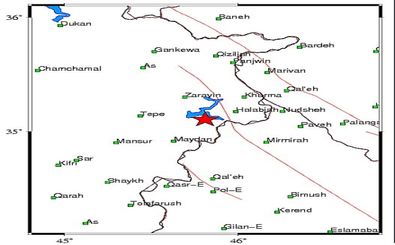 زلزله ۴.۹ ریشتری عراق و حوالی ازگله را لرزاند