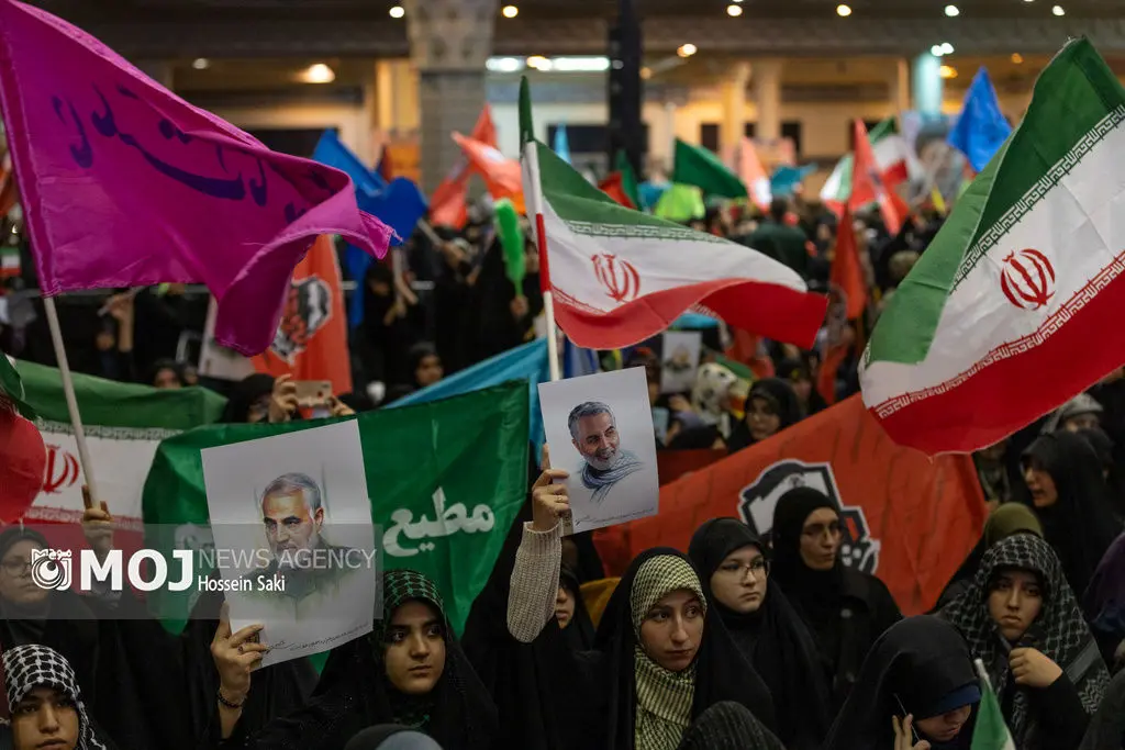 مراسم پنجمین سالگرد شهادت سردار شهید حاج قاسم سلیمانی در مصلی تهران
