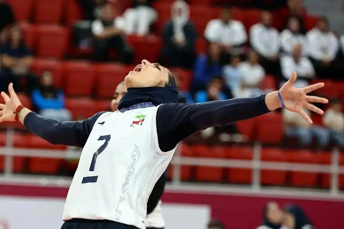 ویدیویی متفاوت از قهرمانی دختران والیبالیست ایران + فیلم