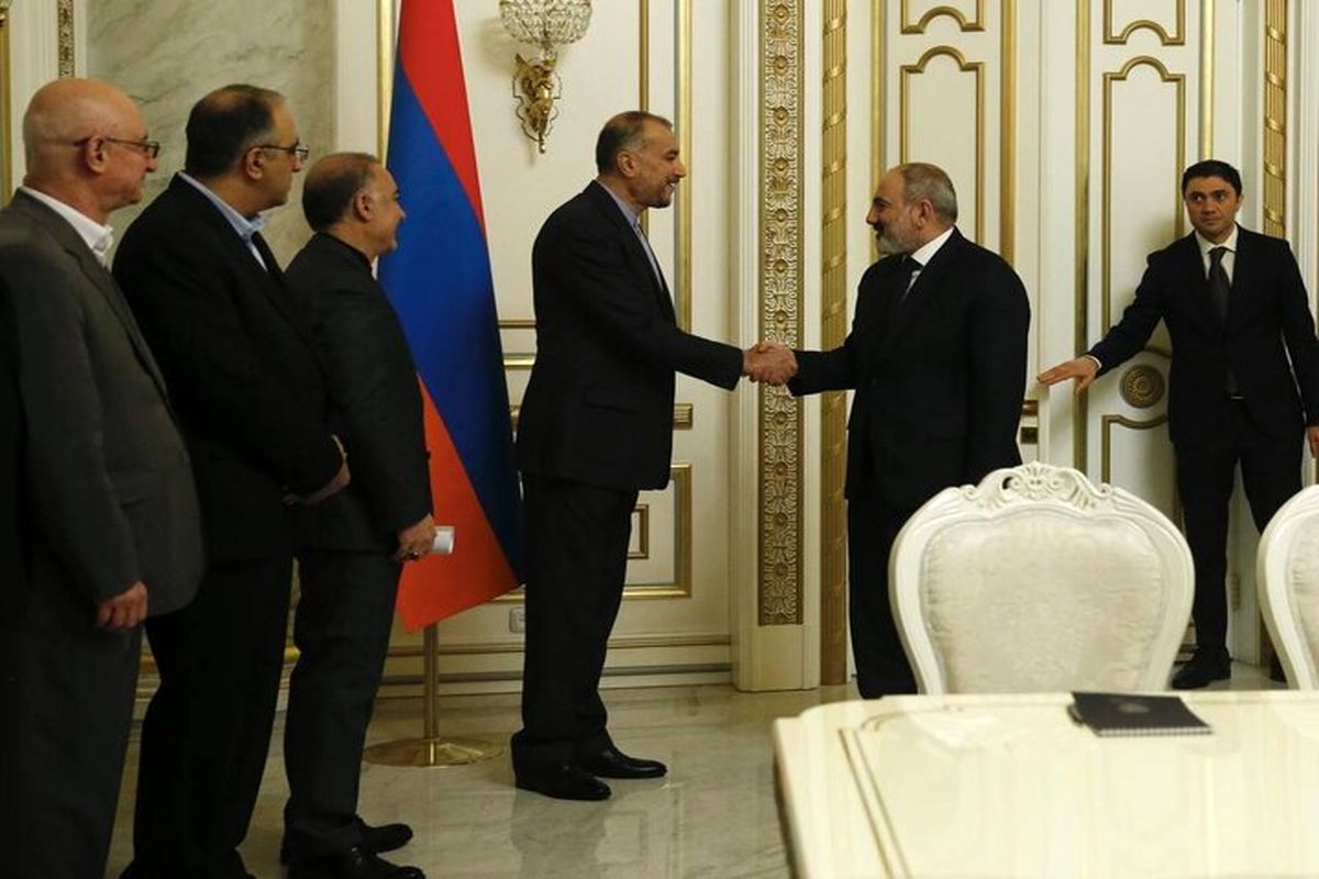 امیرعبداللهیان با نخست وزیر ارمنستان دیدار و گفتگو کرد