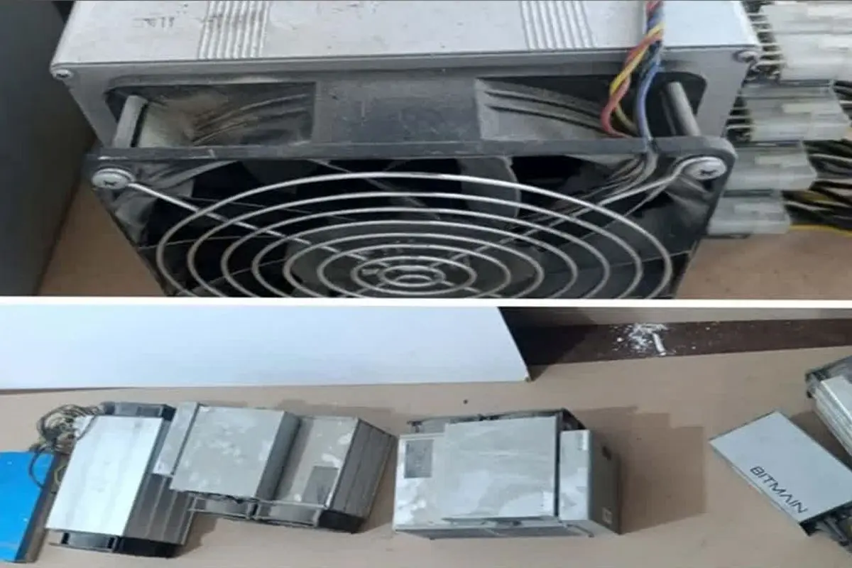 دستگاه استخراج رمزارز غیرمجاز