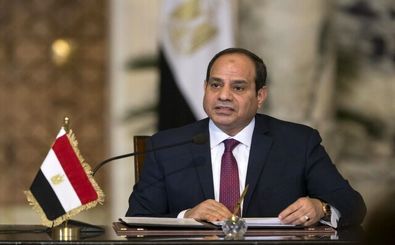 رئیس جمهوری مصر شهادت رئیس جمهور و هیئت همراه را تسلیت گفت