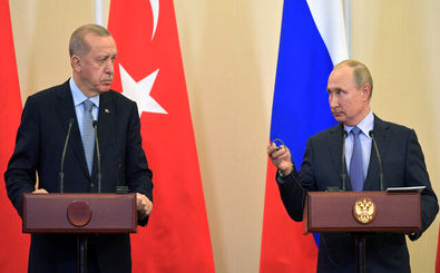 پوتین و اردوغان با هم دیدار می‌کنند