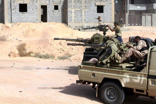 ۱۲ نیروی ارتش لیبی کشته شدند