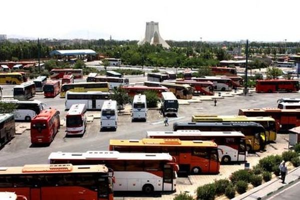 پایانه مسافربری غرب تهران به مناسبت برگزاری مراسم ۲۲ بهمن تعطیل است