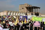 راهپیمایی باشکوه ۱۳ آبان در اصفهان+ تصاویر