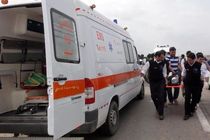 انتقال هشت مصدوم تصادف جاده بصره - کربلا از مرز شلمچه به خرمشهر 