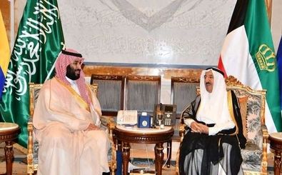 دیدار ولیعهد سعودی با امیر کویت