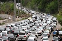 ترافیک سنگین در محورهای مواصلاتی مازندران/ یک‌طرفه شدن کندوان و هراز به سمت تهران در پایان هفته